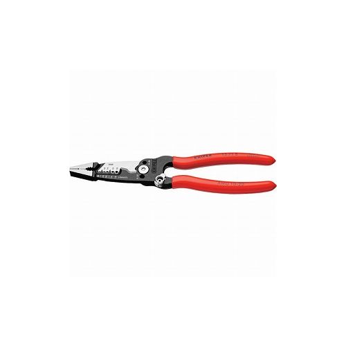 KNIPEX 電気技師用多機能ペンチ 1371-8 KNIPEX社 プライヤー・ニッパ・ピンセット ラジオペンチ(代引不可)【送料無料】