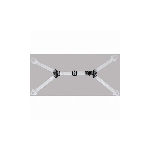 ミドリ安全 交換用 ヘルメット内装品 透明耳アゴ紐 4007037632 ミドリ安全(株) ヘルメット・軽作業帽 ..