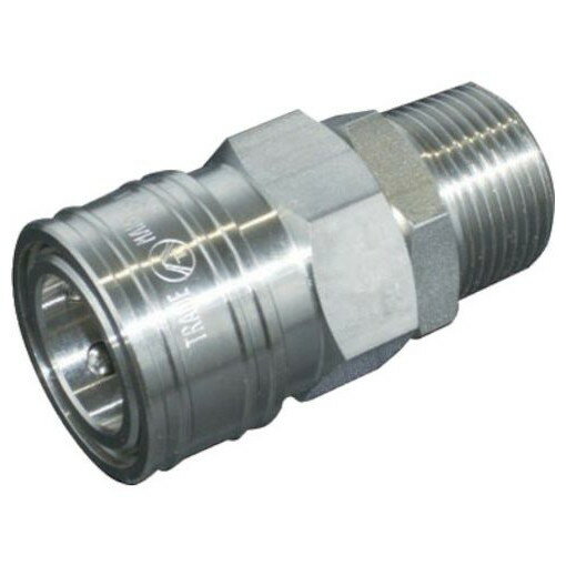 ヤマト カップリングソケット(メネジ取付用・ステンレス)BLY44-SM BLY44SMSUS 空圧用品 空圧用品 流体継手 チューブ 金属カップリング(代引不可)【送料無料】