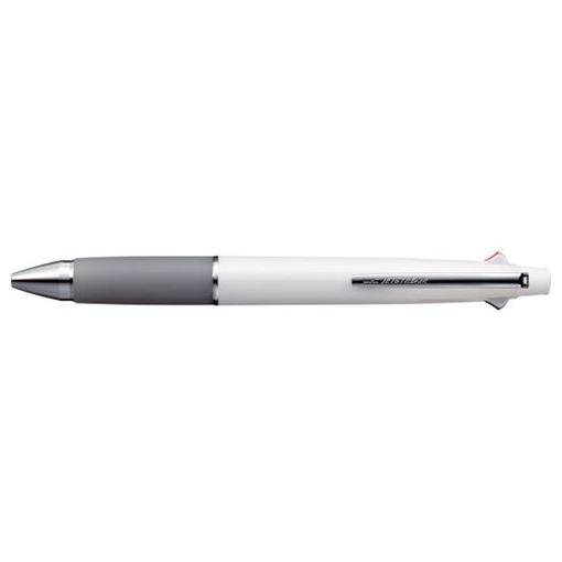 【商品スペック】特長●1本で5機能（黒+赤+青+緑+シャープ）備わった多機能ペンです。●クセになる、なめらかな書き味です。用途●事務用、書類の記載用に。仕様●本体色：白●インク色：黒・赤・青・緑●芯径(mm)：0.7●替芯：SXR80-07●文字サイズ：中字仕様2●替え芯は芯径問わず互換性あり材質／仕上●先軸：真鍮+メッキ、ラバーグリップ●後軸：ABS樹脂+塗装●クリップ：鋼材セット内容／付属品注意【代引きについて】こちらの商品は、代引きでの出荷は受け付けておりません。【送料について】北海道、沖縄、離島は別途送料を頂きます。