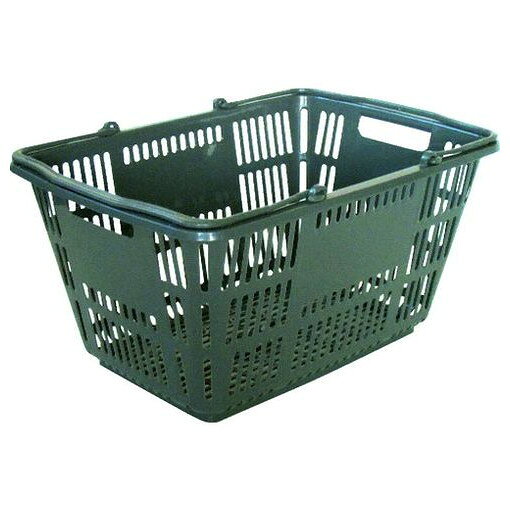【商品スペック】特長●取手が内側に倒れこむのを防止するストッパー付です。●デザインと機能性を併せ持つスタンダードタイプです。用途●収納・格納。仕様●容量(L)：28●色：ダークグレー●外形寸法(mm)間口：485●外形寸法(mm)奥行：340●外形寸法(mm)高さ：270●有効内寸(mm)間口：380●有効内寸(mm)奥行：245●有効内寸(mm)高さ：260仕様2●積み重ねネスティング式材質／仕上●ポリプロピレン（PP）セット内容／付属品注意●CB-33Eは他にダークグリーン・ブルーグリーン・フレンチグレー・チェリーピンク・ピュアレッドのカラーバリエーションがあります。【代引きについて】こちらの商品は、代引きでの出荷は受け付けておりません。【送料について】北海道、沖縄、離島は別途送料を頂きます。