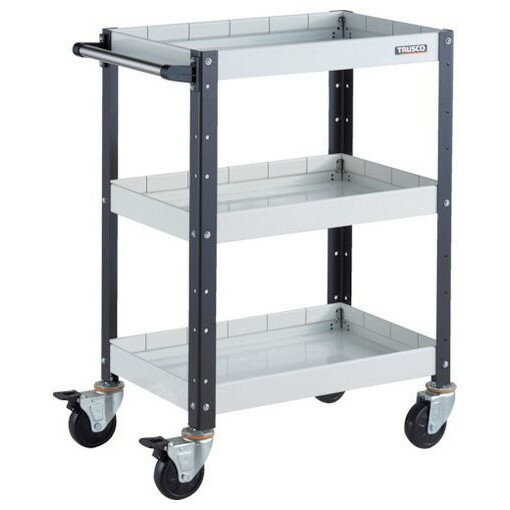 TRUSCO �ġ���若�� �С��ǥ��若�� 600X400XH880 ��3�� �ۥ磻��/�֥�å� BDW963F3WBK ʪή �ݴ����� ʪή �ݴ����� �ġ���...