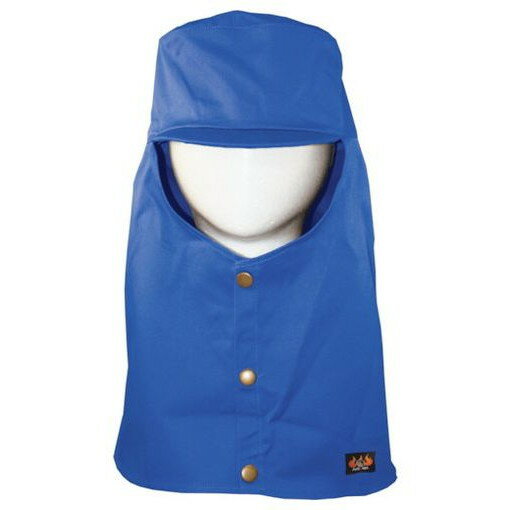 日光物産 Armatex防炎頭巾(ツバ有リ) AX1302LLBL 工事 照明用品 工事 照明用品 溶接用品 溶接用保護具(代引不可)