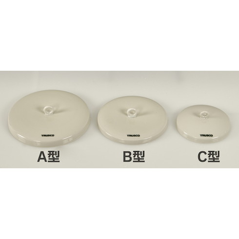 TRUSCO 磁製B型ルツボ フタ 100ml 規格B3 CR100B3F 研究用品 研究用品 理化学用品 るつぼ(代引不可)