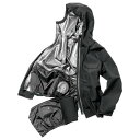 マック フォーシーズンレインスーツ ブラック EL AS933BKEL 保護具 保護具 作業服 雨具(代引不可)【送料無料】