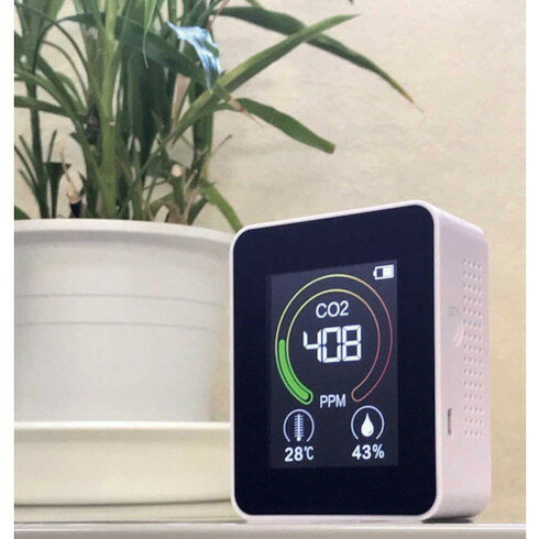クレセル 二酸化炭素濃度計 CO2R100 測定 計測用品 測定 計測用品 環境計測機器 ガ...