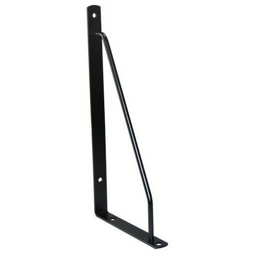 樂天商城 - TRUSCO カラーアーム棚受 150mm 黒色 ALT150BK 金物 建築資材 金物 建築資材 建築金物 棚受金具(代引不可)