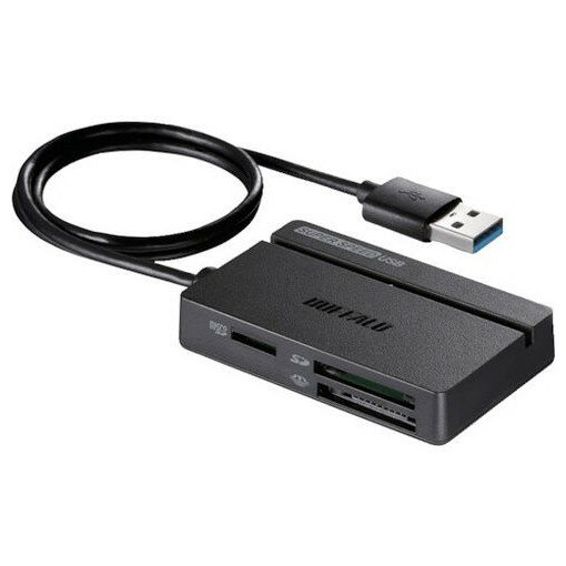 バッファロー USB3.0 マルチカードリーダー スタンダード BSCR100U3BK オフィス 住設用品 オフィス 住設用品 OA用品 メモリ(代引不可)