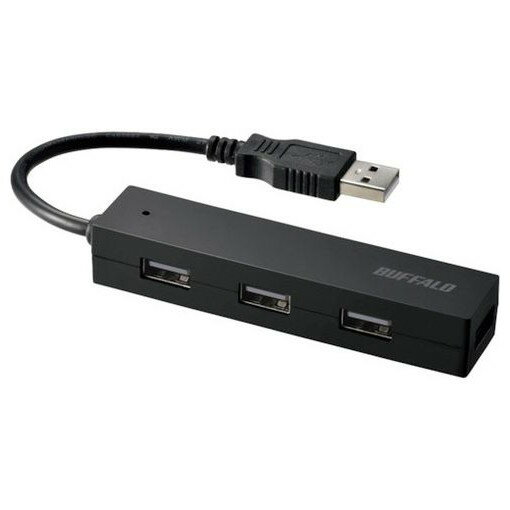 バッファロー USB2.0 バスパワー 4ポ