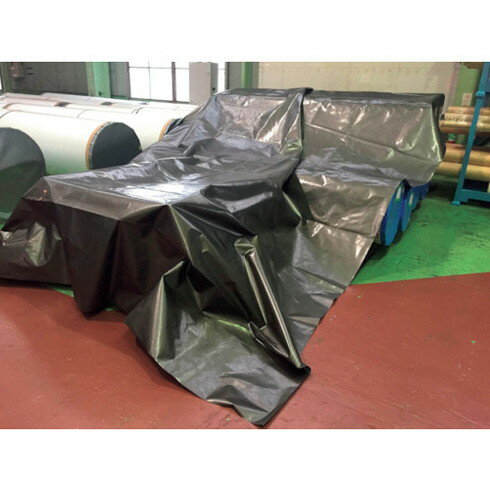 萩原 ターピー UVメタリックシルバーシート(3年耐侯)5.4×7.2 MTS35472 梱包用品 梱包用品 シート ロープ UVシート(代引不可)【送料無料】