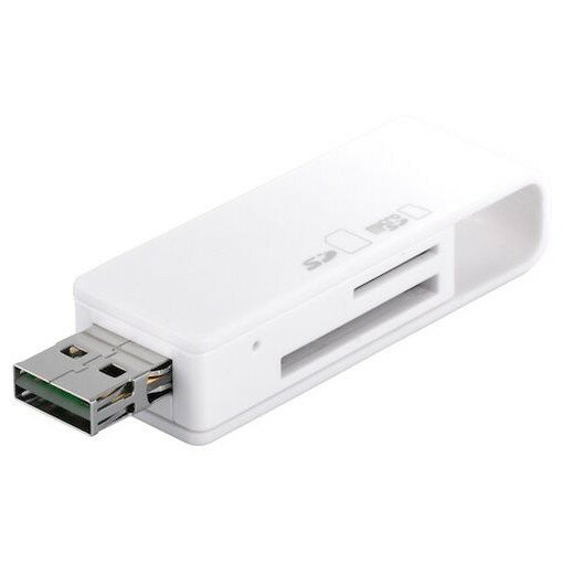 バッファロー ドッチモUSBカードリーダー/ライター ドッチモUSBコネクター採用 ホワイト BSCRD05U2WH オフィス 住設用品 オフィス 住設用品 OA用品 メモリ(代引不可)