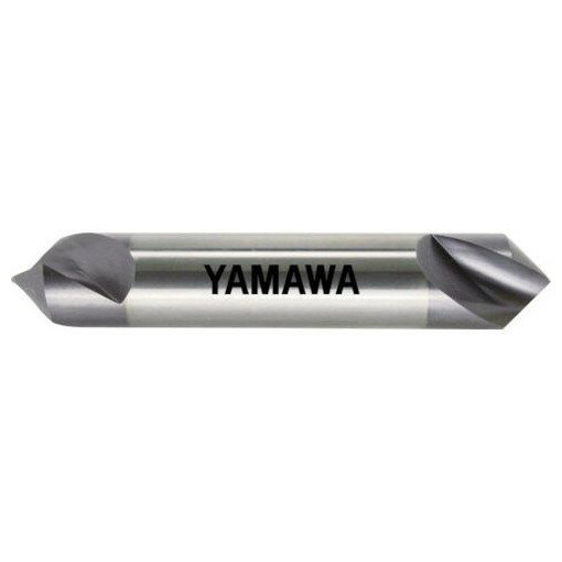 ヤマワ 超硬ポイントドリル PE-90° C-PE-Q V 10X3X90° CPEQV10X3 切削工具 切削工...