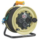 ハタヤ 屋外用 サンタイガーレインボーリール 単相100V30m BX331K 工事 照明用品 工事 照明用品 コードリール 延長コード コードリール(代引不可)【送料無料】