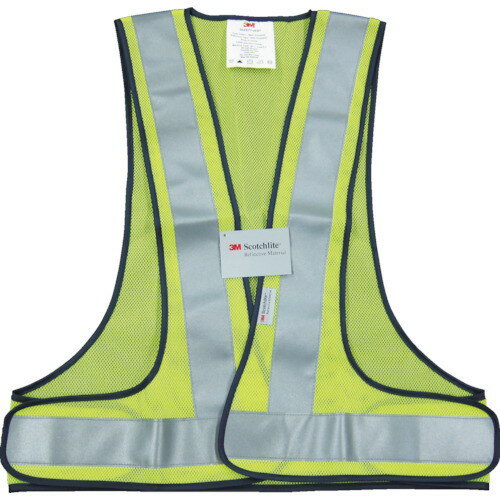 3M 高視認性反射ベスト SVP-02Y ライムイエロー(代引不可)