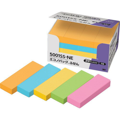メーカー：スリーエムジャパン【商品特徴】●強粘着タイプのポストイット［［R上］］ 製品です。●粘着力が通常の約2倍（当社通常粘着製品比）で、目にとまりやすいネオンカラーです。●樹脂製品などはがれやすかった場所にもしっかり貼れます。【仕様】●色：オレンジ・エレクトリックブルー・ビビットイエロー・ライム・ローズ●縦(mm)：75●横(mm)：25●パック入数：90枚×20冊【仕様2】●グリーン購入法適合品●GPNエコ商品ねっと掲載品●エコマーク適合品(認定番号05112023号)【材質/仕上】●本体:紙●粘着剤:アクリル系【注意事項】●強粘着タイプですので、紙の種類によっては剥がすときに表面を破損する恐れがあります。質量：296g原産国（名称）：アメリカJAN：4548623087283※メーカーの都合によりパッケージ、内容等が変更される場合がございます。当店はメーカーコード（JANコード）で管理をしている為それに伴う返品、返金等の対応は受け付けておりませんのでご了承の上お買い求めください。【代引きについて】こちらの商品は、代引きでの出荷は受け付けておりません。【送料について】北海道、沖縄、離島は別途送料を頂きます。
