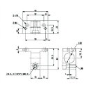 アインツ ブラケット・TH・φ20・MCD用 アインツ N01866303 メカトロ部品 軸受 駆動機器 伝導部品 ロボットハンド用パーツ(代引不可)
