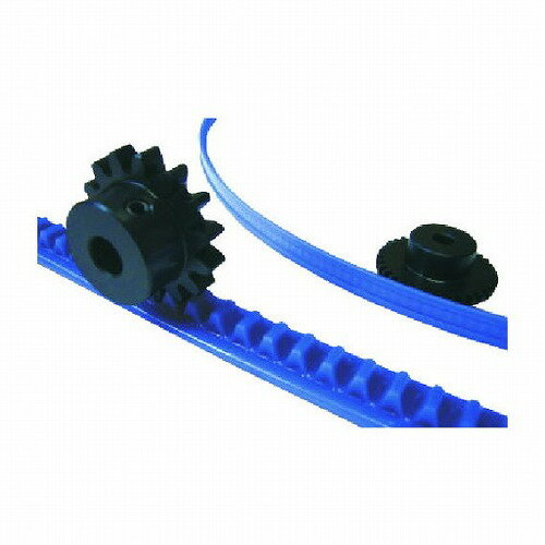 【商品スペック】特長●変形自在、金属ラックでは出来ない特殊用途の利用に最適です。●取り付け部品や相手ピニオンもご用意しました。用途●動力伝達用歯車仕様●モジュール：m1●全長(mm)：2000●有効歯数：632●かみ合い高さh”(mm)：3...