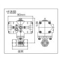 ハマイ ステンレス製空圧自動ボールバルブ ハマイ LAS10708RC 工事 照明用品 管工機材 バルブ(代引不可)【送料無料】