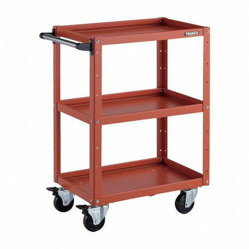 TRUSCO ツールワゴン イーグルワゴン 600X400XH880 4輪自在 オレンジ TRUSCO EGW963JOROR 物流 保管用..