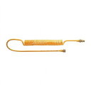潤工社 エアーコイルチューブセット UTF 1-12X8mm 黄 潤工社 UTF12400LY 空圧用品 流体継手 チューブ エアチューブ ホース(代引不可)【送料無料】