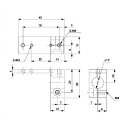 アインツ ブラケット・L・φ12・MCD用 アインツ N01866201 メカトロ部品 軸受 駆動機器 伝導部品 ロボットハンド用パーツ(代引不可)