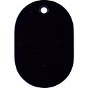 TRUSCO 小判札 大 60X40mm 5枚入 黒 TRUSCO THFLBK 安全用品 標識 標示 サインプレート(代引不可)