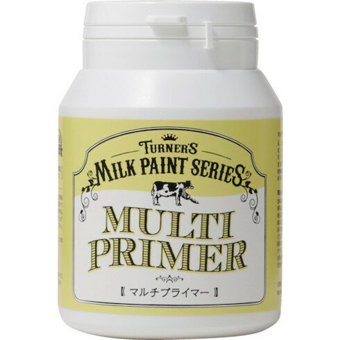 ターナー ミルクペイントマルチプライマー200ML ターナー MK200208 工事 照明用品 塗装 内装用品 塗料(代引不可)