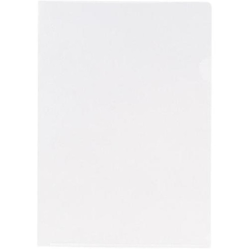 リヒト クリヤーホルダー(100枚パック) 乳白 A4 リヒト G61001 オフィス 住設用品 文房具 ファイル(代引不可)