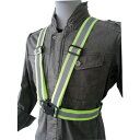 喜多 ストレッチ安全ベルト ライム フリー 喜多 NO6090LIMFREE 保護具 作業服 安全ベスト(代引不可)