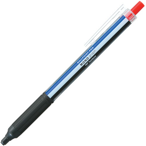 Other - Tombow 油性ボールペン モノグラフライト 0.38 赤インク Tombow FCE112A オフィス 住設用品 文房具 筆記具(代引不可)