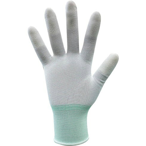 【商品スペック】特長●手にピッタリフィットし、指先を使う細かな作業にも最適な、指先コーティングタイプです。●素手のような感覚で、細かな作業、軽作業、果樹、野菜の収穫に力を発揮します。●通気性のある背抜きタイプで、長時間の作業にもムレにくく快適です。用途仕様●色：ホワイト●サイズ：SS●全長(cm)：20.0●手のひら周り(cm)：15.6●中指長さ(cm)：6.5●厚さ(mm)：1.0●ゲージ数：13仕様2●13ゲージ編材質／仕上●原手：ポリエステル●手のひら部：ポリウレタンセット内容／付属品注意【代引きについて】こちらの商品は、代引きでの出荷は受け付けておりません。【送料について】北海道、沖縄、離島は送料を頂きます。