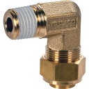 TRUSCO クイックシール継手 エルボ φ12X9 呼ビR3/8 TRUSCO TS12X903LM 空圧用品 流体継手 チューブ 配管継手(代引不可)