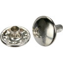 TRUSCO 特大カシメ スチール ニッケルメッキ 13mm 20組入 (ブリスターパック入) TRUSCO PTHPTCN 金物 建築資材 ファスニングツール ハトメ(代引不可)