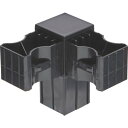 TRUSCO リニア紙管用ジョイントA(3方向) TRUSCO KFJOINTA メカトロ部品 機械部品 アルミフレーム(代引不可)(4)