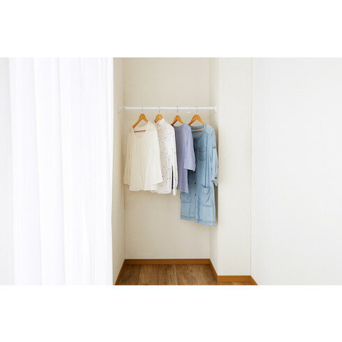 平安伸銅工業 突パリパワフルポール 白 小 平安伸銅工業 RTW75 物流 保管用品 収納用品 伸縮棚 伸縮棒(代引不可) 3