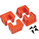 TRUSCO 滑リ止メキャップ 4個 オレンジ TSF(C)(GR)用 TRUSCO TSFPS2AOR 工事 照明用品 はしご 脚立 作業台(代引不可)