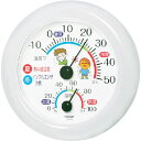 クレセル インフルエンザ・熱中症対策 温湿度計 クレセル TR103W 測定 計測用品 環境計測機器 温度計 湿度計(代引不可)
