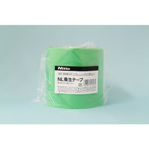 日東エルマテ 床養生テープ NL養生テープ 100×25M 日東エルマテ NL10025 梱包用品 ...