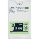 ジャパックス メタロセン配合ポリ袋 45L半透明10枚0.025 ジャパックス TM44 清掃 衛生用品 清掃用品 ゴミ袋(代引不可)