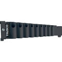 TRUSCO パネリーナ用六角棒フック 黒 TRUSCO TUR6KBK 物流 保管用品 工場用保管設備 パネルラック(代引不可)