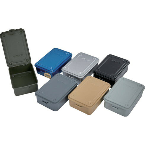 TRUSCO トランク型工具箱 154X105X52 ツヤ消シブラック TRUSCO T150MBK 手作業工具...