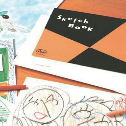 マルマン B5 スケッチブック 図案印刷シリーズ マルマン S253 オフィス 住設用品 文房具 ノート(代引不..