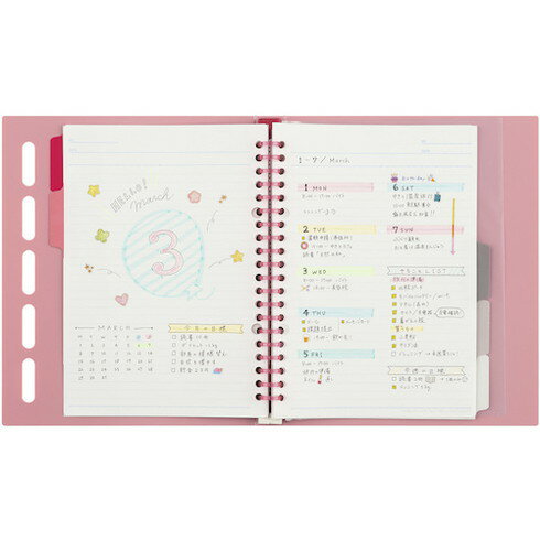 マルマン A5 バインダー クラルテ ブルー マルマン F41502 オフィス 住設用品 文房具 ノート(代引不可)