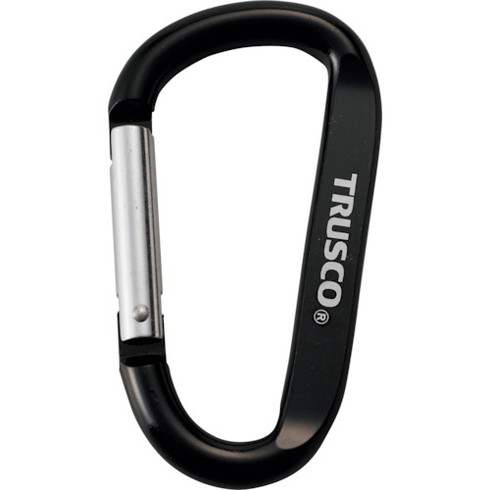 TRUSCO マトメ買イ カラビナ 線径8mmX80mm D型 ブラック10個 TRUSCO TKN880BK10P 保護具 墜落 落下防止用品 カラビナ(代引不可)【送料無料】 TRUSCO マトメ買イ カラビナ 線径8mmX80mm D型 ブラック10個 TRUSCO TKN880BK10P 保護具 墜落 落下防止用品 カラビナ(代引不可)【送料無料】