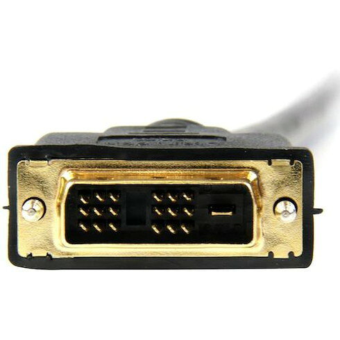 スターテック ディスプレイ変換ケーブル/HDMI - DVI-D/1m/HDMIオス・DVIオス スタ...