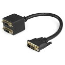 スターテック DVI-Dケーブル/30m/スプリッター/DVI-D - 2x DVI-D/オス・メス スターテック DVISPL1DD オフィス 住設用品 OA用品 ケーブル(代引不可)(2)