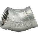 フローバル 45度エルボ(SCS13A) 04100402 フローバル V45L02 工事 照明用品 管工機材 ねじ込み管継手(代引不可)