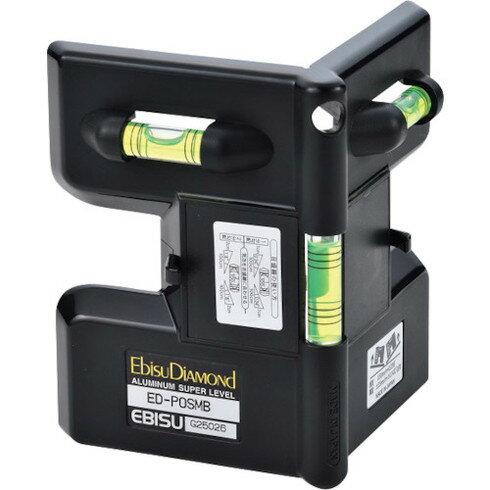 エビスダイヤモンド ポストレベル ブラック エビスダイヤモンド EDPOSMB 測定 計測用品 測量用品 水平器(代引不可)