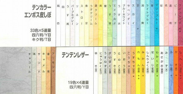 リコメン堂生活館のテンカラーエンボス皮しぼ 象牙 203.7gm2（175kg） A3 Y 400枚(代引不可)【送料無料】｜アングル3