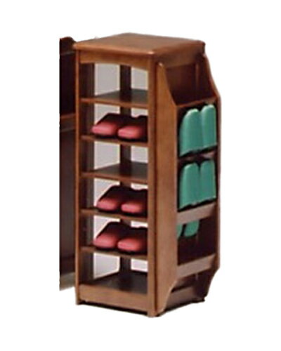 スリッパラック 玄関収納 幅35cm 完成品 スリッパ 収納 無垢材 北欧 小物 おしゃれ(代引不可)【送料無..